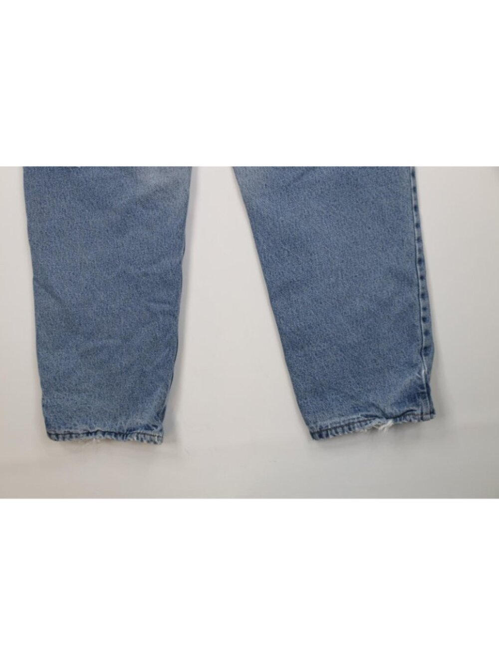 Vintage 90s Cabelas Mens 32x30 Distressed Heavyweight Fleece Lined Denim Jeans - Picture 15 of 16
